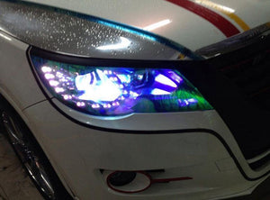 Planet Gates Transparent 30*150cm HeadLight Film Sticker Car Light Stickers Chameleon Vinyl Car Film Sticker Decal for Headlight & Tail Light