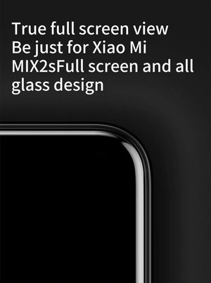 Planet Gates Transparent Baseus 0.2mm 9H Full Coverage Tempered Glass For Xiaomi Mix 2S Ultra Thin Screen Protector Glass Front Protective Glass Film