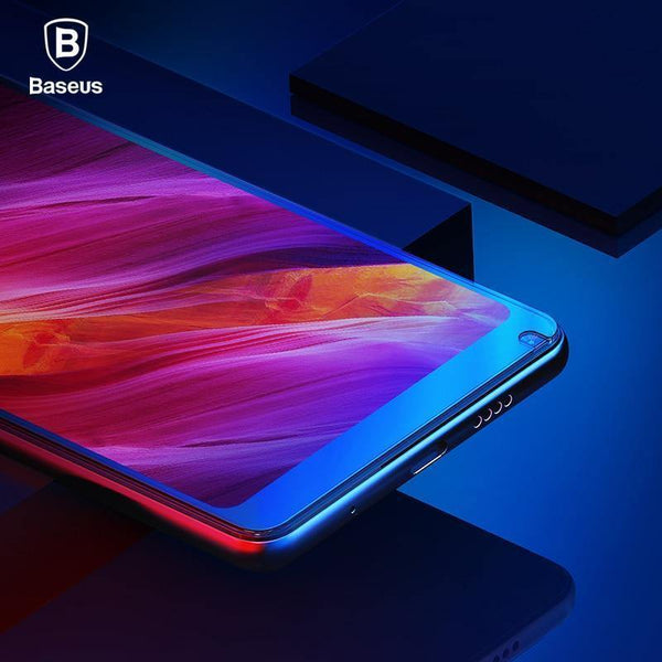 Planet Gates Transparent Baseus 0.2mm 9H Full Coverage Tempered Glass For Xiaomi Mix 2S Ultra Thin Screen Protector Glass Front Protective Glass Film