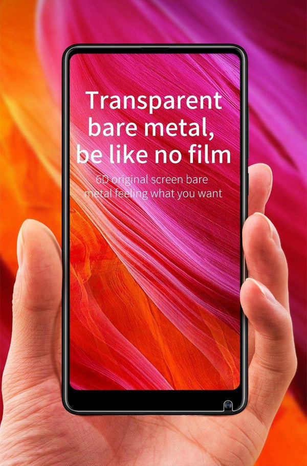 Planet Gates Transparent Baseus 0.2mm 9H Full Coverage Tempered Glass For Xiaomi Mix 2S Ultra Thin Screen Protector Glass Front Protective Glass Film