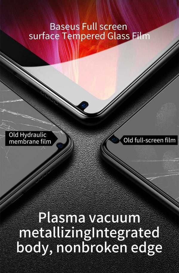 Planet Gates Transparent Baseus 0.2mm 9H Full Coverage Tempered Glass For Xiaomi Mix 2S Ultra Thin Screen Protector Glass Front Protective Glass Film