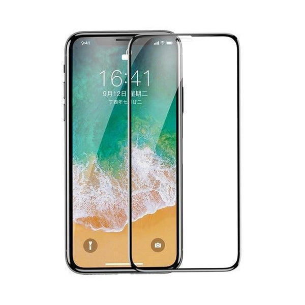 Planet Gates Transparent Baseus 0.2mm Ultra Thin 3D Surface Full Screen Protector For iPhone X Glass Slim Front Protective Tempered Glass For iPhone X