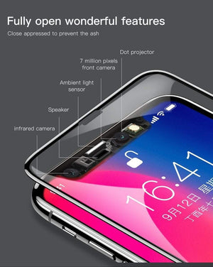 Planet Gates Transparent Baseus Screen Protector For iPhone X 0.3mm Ultra Thin 9H 3D Full Coverage Protective Glass For iPhone X Tempered Glass Cover