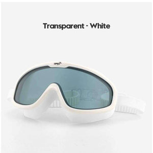 Planet Gates Transparent Black / China Swimming Goggles  Whole Shaped Lens Comfortable Silicone Large Frame Swimming Glasses for Men Women Adult