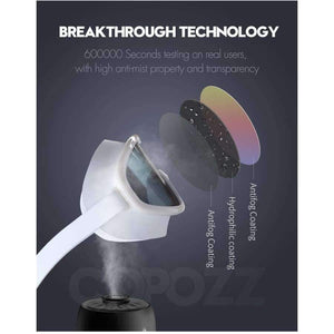 Planet Gates Transparent Black / China Swimming Goggles  Whole Shaped Lens Comfortable Silicone Large Frame Swimming Glasses for Men Women Adult