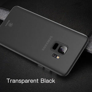 Planet Gates Transparent Black / For Galaxy Note 8 Baseus Luxury Phone Case For Samsung Galaxy S9 S8 Plus Note 8 Ultra Thin Slim Cover For Galaxy S9 S8 Note8 Coque Funda Capinhas