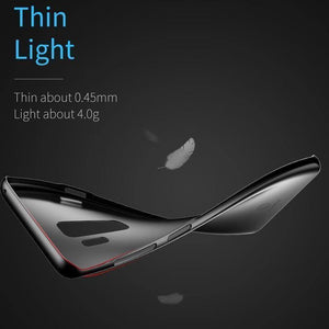 Planet Gates Transparent Black / For Galaxy Note 8 Baseus Luxury Phone Case For Samsung Galaxy S9 S8 Plus Note 8 Ultra Thin Slim Cover For Galaxy S9 S8 Note8 Coque Funda Capinhas
