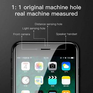 Planet Gates Transparent Black / For iPhone 7 8 Baseus Protective Glass For iPhone 8 7 Plus Screen Protector 0.3mm Thin Full Coverage Tempered Glass For iPhone 7 7 Plus Glass