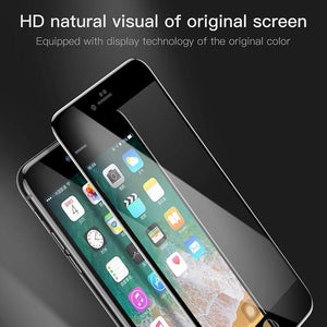 Planet Gates Transparent Black / For iPhone 7 8 Baseus Protective Glass For iPhone 8 7 Plus Screen Protector 0.3mm Thin Full Coverage Tempered Glass For iPhone 7 7 Plus Glass