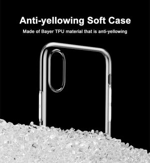 Planet Gates Transparent Black / For iPhone X Baseus Ultra Thin TPU Case For iPhone X Dirt-resistant Case Transparent Soft Silicone High Transparency Case For iPhone X Cover