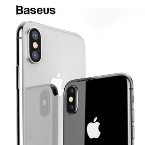 Planet Gates Transparent Black / For iPhone X Baseus Ultra Thin TPU Case For iPhone X Dirt-resistant Case Transparent Soft Silicone High Transparency Case For iPhone X Cover