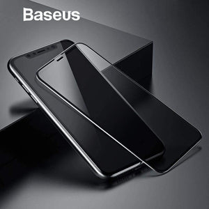 Planet Gates Transparent Black / For iPhone XR 6.1 Baseus 0.23mm Screen Protector For iPhone Xs XR Xs Max 2018 Protective Glass Full Coverage Tempered Glass For iPhone X Anti Spy