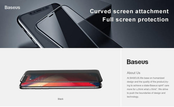 Planet Gates Transparent Black / For iPhone XR 6.1 Baseus 0.23mm Screen Protector For iPhone Xs XR Xs Max 2018 Protective Glass Full Coverage Tempered Glass For iPhone X Anti Spy