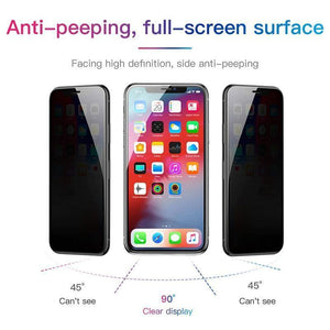 Planet Gates Transparent Black / For iPhone XR 6.1 Baseus 0.23mm Screen Protector For iPhone Xs XR Xs Max 2018 Protective Glass Full Coverage Tempered Glass For iPhone X Anti Spy
