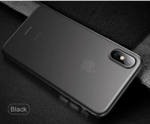 Planet Gates Transparent Black / For iPhone Xs 5.8 Baseus Super Super Thin Wing Case For iPhone Xs Xs Max XR 2018 Cases Hard PP Back Phone Accessories For iPhone Xs Xs Max Cover