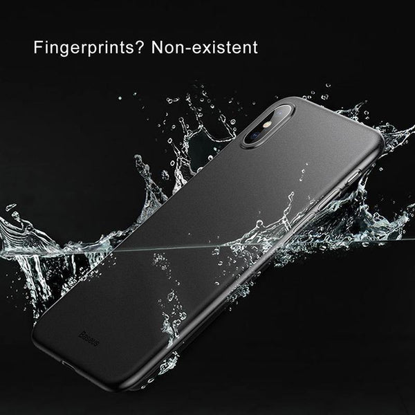 Planet Gates Transparent Black / For iPhone Xs 5.8 Baseus Super Super Thin Wing Case For iPhone Xs Xs Max XR 2018 Cases Hard PP Back Phone Accessories For iPhone Xs Xs Max Cover