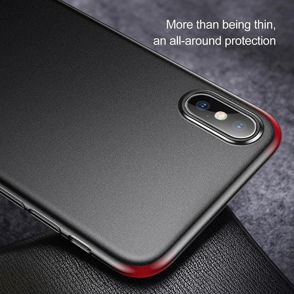 Planet Gates Transparent Black / For iPhone Xs 5.8 Baseus Super Super Thin Wing Case For iPhone Xs Xs Max XR 2018 Cases Hard PP Back Phone Accessories For iPhone Xs Xs Max Cover