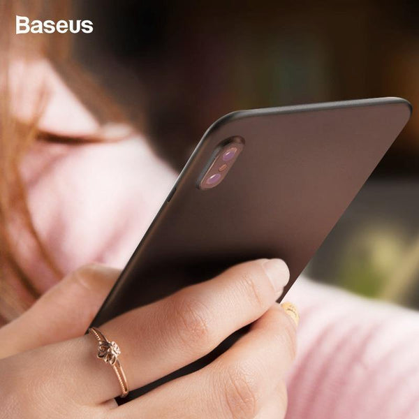 Planet Gates Transparent Black / For iPhone XS Phone Case For iPhone Xs Max Xr X S R Xsmax Coque Baseus Ultra Thin Slim Frosted Cover For iPhonexs Max Case For iPhonex Fundas