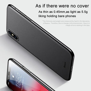 Planet Gates Transparent Black / For iPhone XS Phone Case For iPhone Xs Max Xr X S R Xsmax Coque Baseus Ultra Thin Slim Frosted Cover For iPhonexs Max Case For iPhonex Fundas