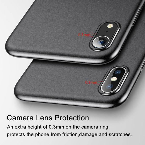 Phone Case For iPhone Xs Max Xr X S R Xsmax Coque Baseus Ultra Thin Slim Frosted Cover For iPhonexs Max Case For iPhonex Fundas - Planet Gates