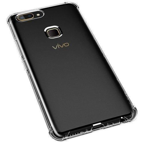 Planet Gates Transparent Black Heavy Duty Protection Silicone Case For Vivo X20, ROCK Anti Knock Phone Case for Vivo X20 TPU Cover Case For Vivo X20