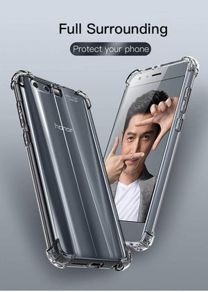 Planet Gates Transparent Black / Nova 3i PZOZ Case For Huawei Nova 4 2s 3i 3e Honor 8 8X max 9 P20 Mate 9 lite V10 V9 Play Note 10 Pro P 9 10 Plus Phone Protection Shell