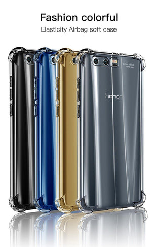 Planet Gates Transparent Black / Nova 3i PZOZ Case For Huawei Nova 4 2s 3i 3e Honor 8 8X max 9 P20 Mate 9 lite V10 V9 Play Note 10 Pro P 9 10 Plus Phone Protection Shell