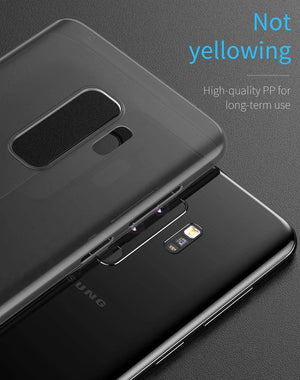 Planet Gates Transparent Black / S9 Baseus Super Super Thin Phone Case For Samsung Galaxy S9 S9+ Ultra Slim Case For Samsung S9 Plus Coque