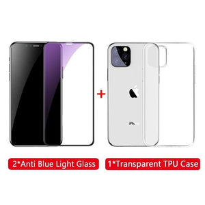 Baseus 0.3mm Full Coverage Protective Glass For iPhone 11 Pro Max Tempered Glass Screen Protector For iPhone 11 Pro Glass