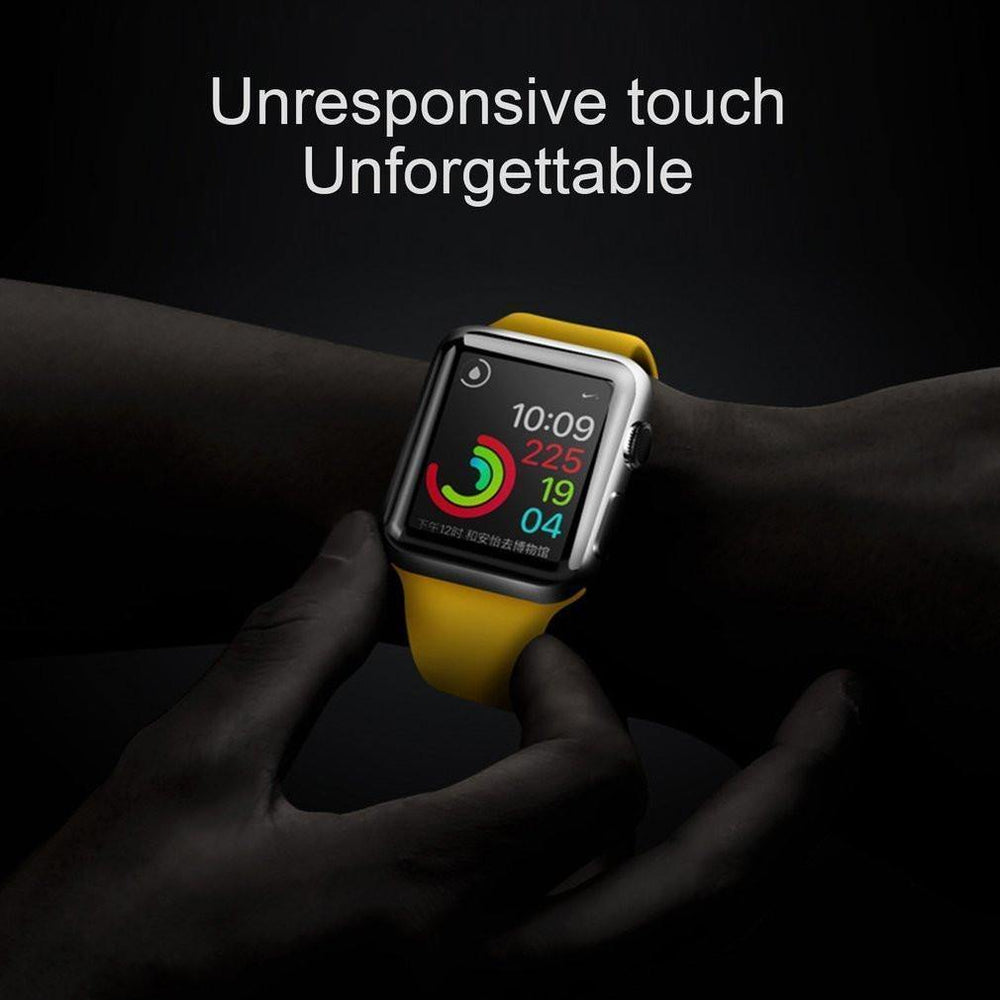 Planet Gates transparent / For 38MM Front Cover 3D 0.26MM Tempered Glass Screen Protector Film For Apple Watch For iWatch