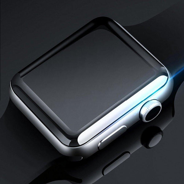 Planet Gates transparent / For 38MM Front Cover 3D 0.26MM Tempered Glass Screen Protector Film For Apple Watch For iWatch
