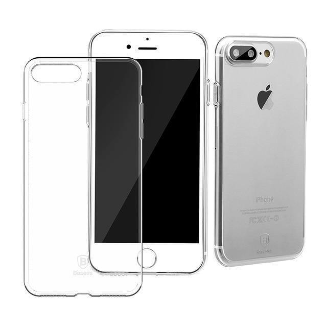Planet Gates Black / For iPhone 7 8 Baseus High Transparency Soft TPU Case For iPhone 8 8 Plus Ultra Thin Silicone Case For iPhone 7 7 Plus 8 8 Plus Phone Cases