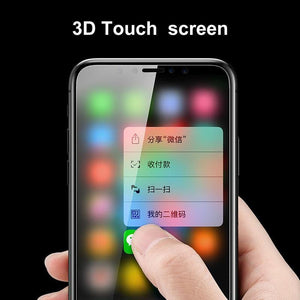Planet Gates Transparent / For iPhone X 0.15mm Baseus 0.15mm Screen Protector For iPhone X Tempered Glass Ultra Thin 9H Scratch Proof Protective Glass For iPhone X Front Film
