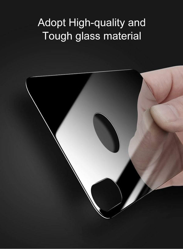 Planet Gates Transparent / For iPhone X Baseus 0.3mm Back Protector For iPhone X Tempered Glass Back Cover Ultra Thin Scratch Proof Glass For iPhone X Back Film