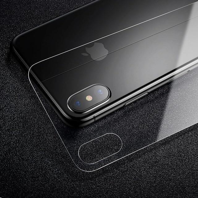 Planet Gates Baseus 0.3mm Back Protector For iPhone X Tempered Glass Back Cover Ultra Thin Scratch Proof Glass For iPhone X Back Film