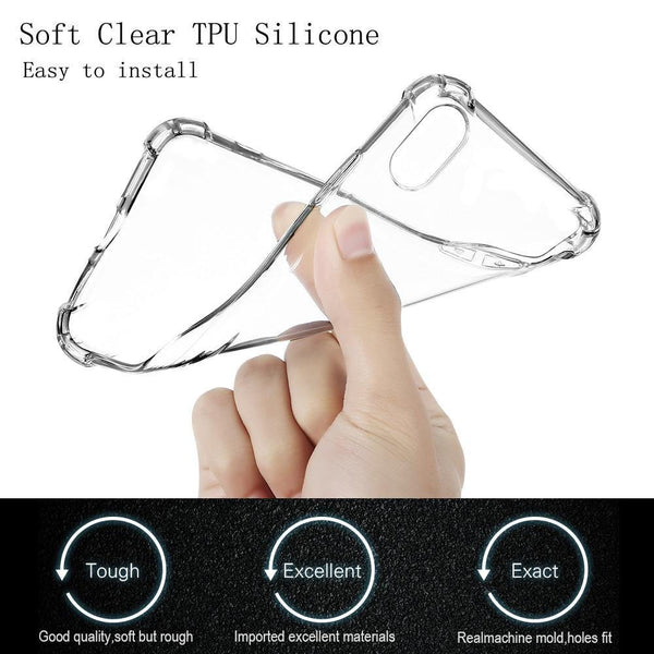 Planet Gates Transparent / For iPhone XR (6.1) FLOVEME For iPhone X XS Max Case For iPhone 7 8 Plus Shockproof Soft Silicone Phone Case For iPhone XS XR 8 7 Cover Coque Funda