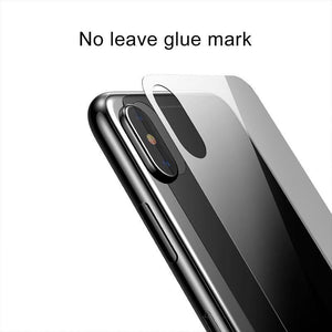 Planet Gates Transparent / For iPhone Xs 5.8 Baseus 0.3mm Back Tempered Glass For iPhone Xs Ultra Thin Transparent Protective Glass For iPhone Xs Max 2018 Back Film Cover