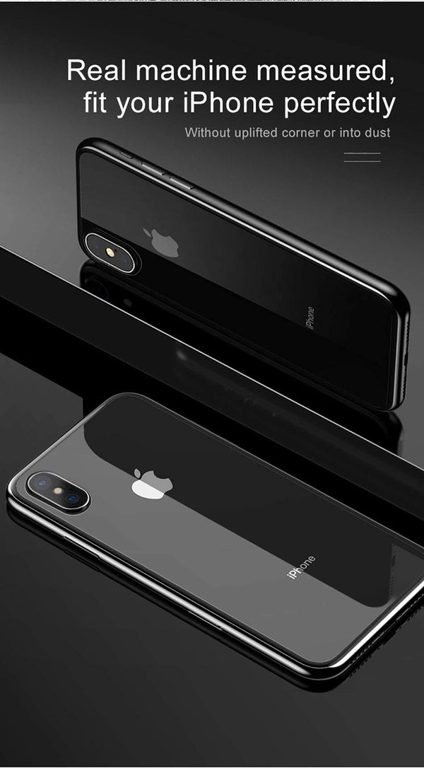 Planet Gates Transparent / For iPhone Xs 5.8 Baseus 0.3mm Back Tempered Glass For iPhone Xs Ultra Thin Transparent Protective Glass For iPhone Xs Max 2018 Back Film Cover