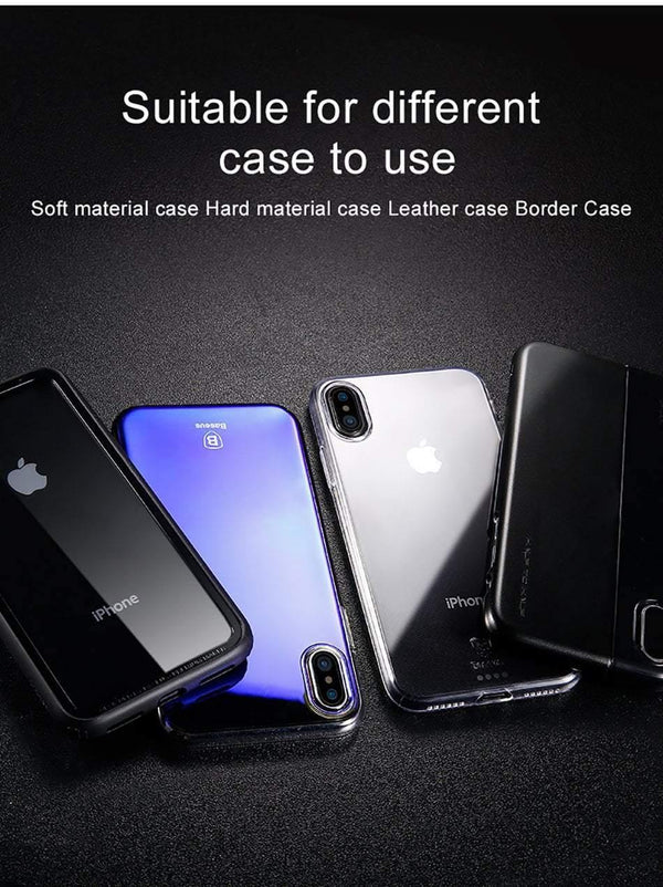 Planet Gates Transparent / For iPhone Xs Baseus Transparent Back Screen Protector For iPhone Xs Max Xsmax Tempered Glass Protective Film Toughened Glass For iPhoneXs Max