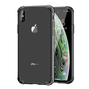 Planet Gates Transparent Gray / For iPhone 7 8 Ugreen Case For iPhone 7 8 Plus Case Shock-proof Back Cover For iPhone X Xs Max Phone Case HD Clear Protective For iPhone 7 Case