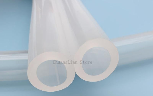 Planet Gates Transparent Multi Size Silicone Tubing Various Uses Food Grade Flexible Drink Hose Soft Pipe Nontoxic Environmental Clear