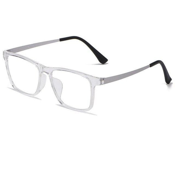 Planet Gates Transparent Optical Glasses Frame Men Ultralight Pure Titanium Glasses Frame Women Transparent Square Big Frame Prescription Glasses HR3068