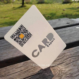 Planet Gates transparent PVC Plastic Transparent Business Cards Fine Frosted Customized 0.38mm visting cards High Quality free shipping