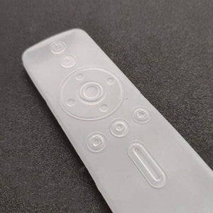 Planet Gates Transparent Remote Control Cover For Xiaomi TV 4A Soft Silicone Protective Case Rubber Cover For Xiaomi IP TV Set-top Box 4S Pro (transparent)