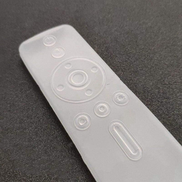 Planet Gates Transparent Remote Control Cover For Xiaomi TV 4A Soft Silicone Protective Case Rubber Cover For Xiaomi IP TV Set-top Box 4S Pro (transparent)