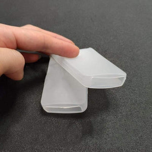 Planet Gates Transparent Remote Control Cover For Xiaomi TV 4A Soft Silicone Protective Case Rubber Cover For Xiaomi IP TV Set-top Box 4S Pro (transparent)