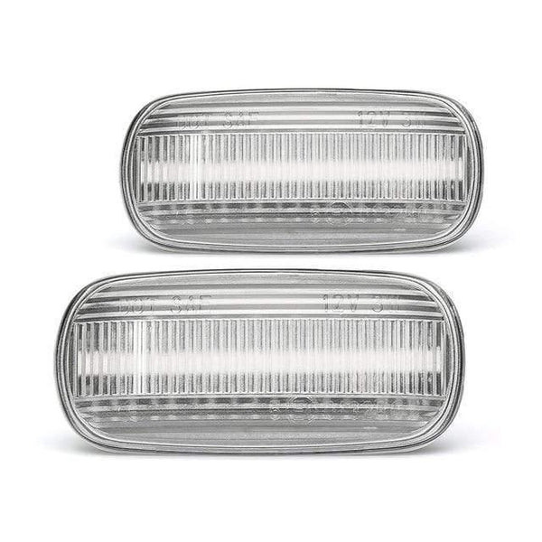 Planet Gates Transparent Shell 2 pieces Led Dynamic Side Marker Turn Signal Light Sequential Blinker Light For Audi A3 S3 8P A4 S4 RS4 B6 B7 B8 A6 S6 RS6 C5 C7