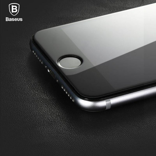 Planet Gates Transparent White / For iPhone 7 8 Baseus 0.2mm Full Screen Tempered Glass For iPhone 8 7 Screen Protector Front Glass For iPhone 7 Plus 8 Plus Protective Glass