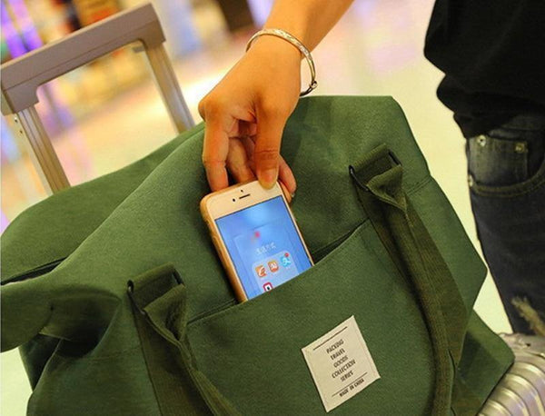 Planet Gates Travel Abroad Boarding Bag Large Capacity Hand Luggage Shoulder Bag Storage Clothes Bag Trolley Case Oxford Travel Bag