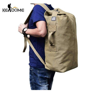 Planet Gates Travel Climbing Bag Tactical Military Backpack Women Army Bags Canvas Bucket Bag Shoulder Sports Bag Male XA208WD